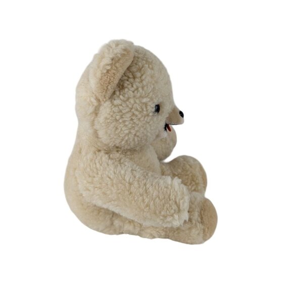 Vintage Snuggle Bear Plush 10" Stuffed Animal 1985 Lever Brothers Korea Trudy - Picture 2 of 7